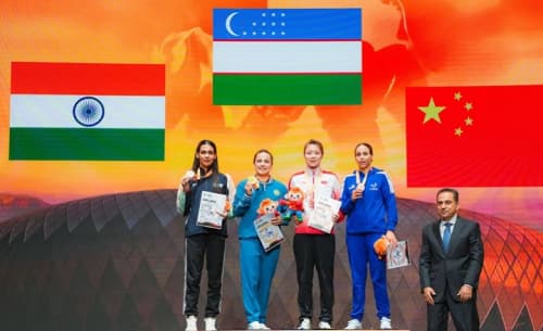 Nigina Uktamova, who is the boxer of Ishtikhan district, has won the gold medal at the World Cup
