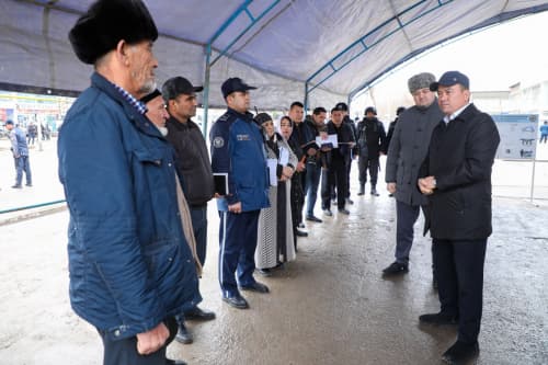 Учта туманда жиноятчиликка қарши курашиш, яширин иқтисодиётга барҳам бериш ва бозорлар фаолияти ўрганилди