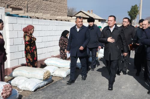 Denov tumanining Chuqurqishloq mahallasida belgilangan vazifalar ijrosi o‘rganildi