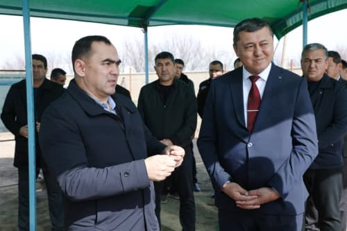 Ўқув-тажриба хўжалигида лойиҳалар ижроси ўрганилди