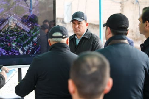 Ситуацион марказ ва халқаро университет қурилиши жараёнлари ўрганилди