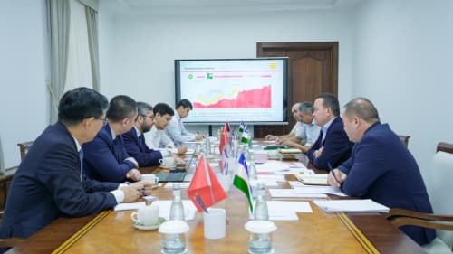 Обсужден проект по производству сжиженного газа с китайской компанией