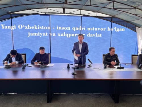 Sirdaryo tumanida sayyor qabul