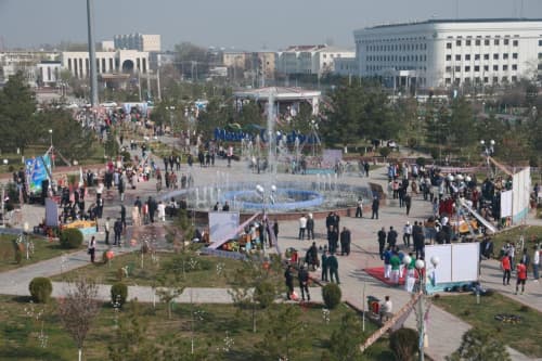 Viloyatimizda o‘tkazilayotgan Navro‘z sayli davomida viloyat hokimi Erkinjon Turdimov