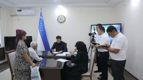 Erkinjon Turdimovning bu galgi shaxsiy qabuliga 170 nafarga yaqin fuqaro keldi