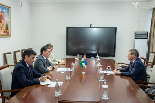 The Minister of Transport met with German Ambassador Manfred Huterer