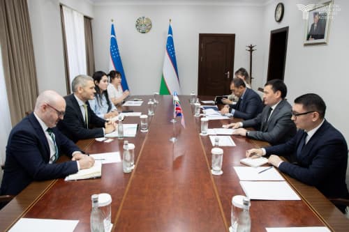 The Minister of Transport met with the British Ambassador