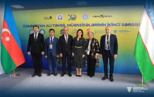 Ozarbayjonda bo‘lib o‘tgan xalqaro ta’lim ko‘rgazmasida Transport universiteti strategik hamkorlik shartnomalarini imzoladi