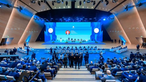 В Астане начал свою работу VIII Международный бизнес-форум "NEW SILK WAY"