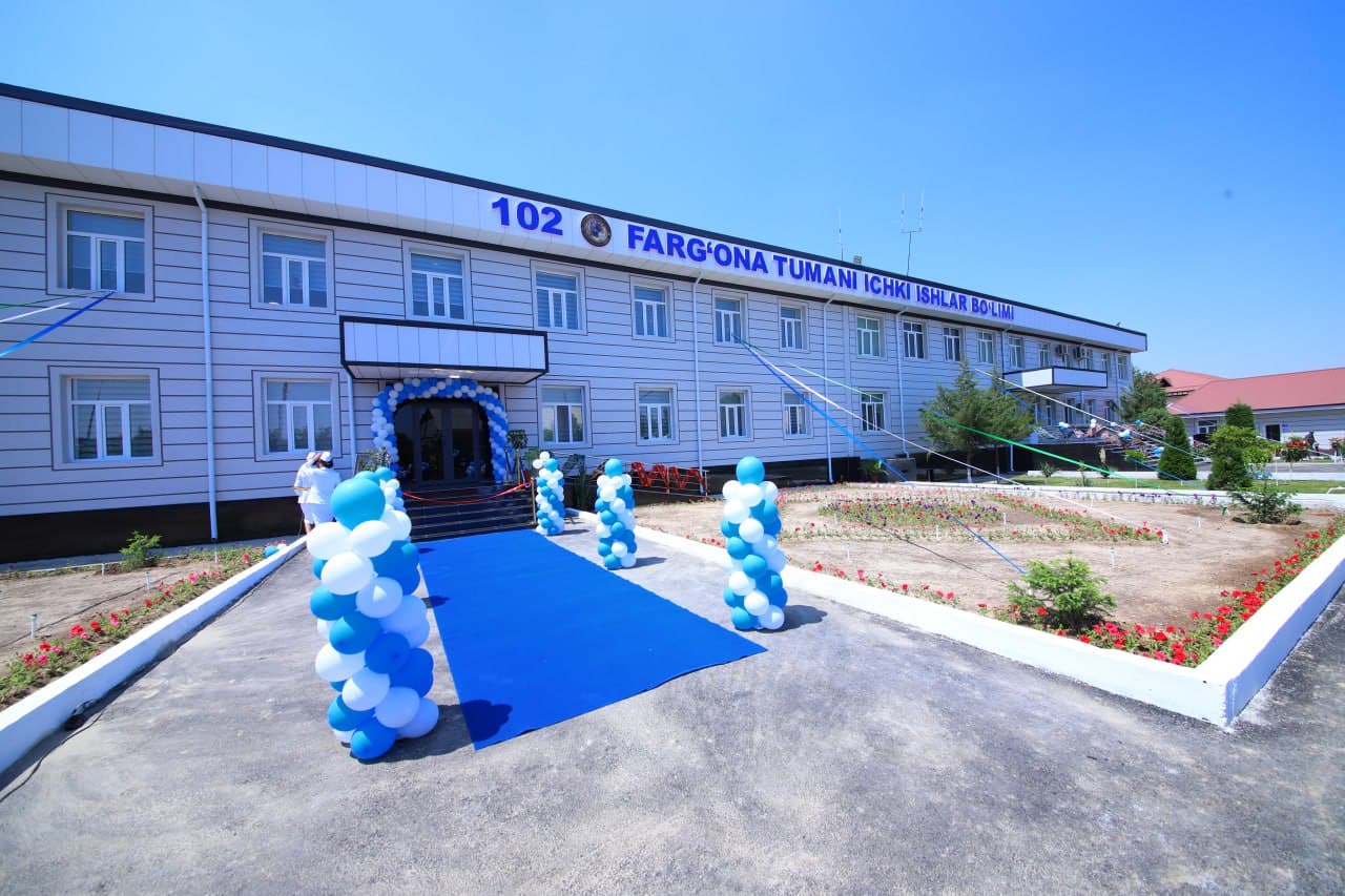 New Building of the Fergana District Department of Internal Affairs Commissioned