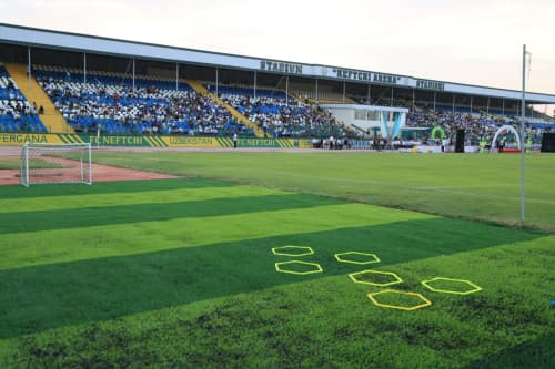 The fully renovated headquarters – a modern training base of the “Neftchi” Football Club, located in the Kirguli district of Fergana city – was officially inaugurated.
