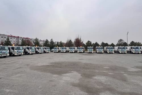 Farg‘ona shahrida 15 ta yangi maxsus texnika xizmat ko‘rsatishni boshladi