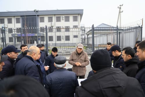 Regional Governor Reviews Urban Development and Sports Infrastructure Projects in Kokand