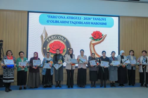 “Farg‘ona atirguli” tanlovi g‘oliblari taqdirlandi