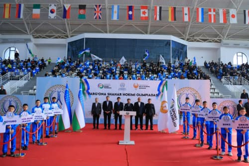 Viloyatimizning barcha tuman va shaharlarida “Yangi O‘zbekiston Olimpiya cho‘qqilari” hamda “Prezident Olimpiadasi” sport musobaqalarining 2026-yilgi mavsumiga tantanali ravishda start berildi