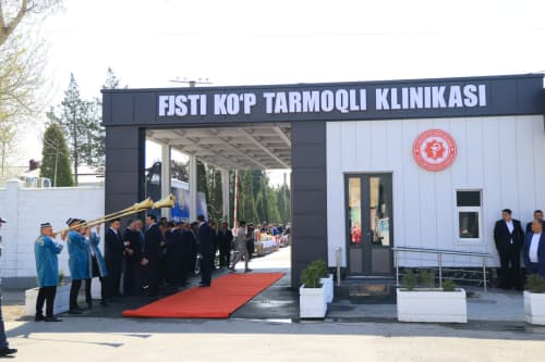 Bugun Farg‘ona jamoat salomatligi tibbiyot institutining zamonaviy ko‘p tarmoqli klinikasi — “Aqlli shifoxona” faoliyat boshladi