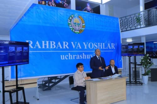 Uchko‘priklik yoshlar bilan samimiy muloqotlar