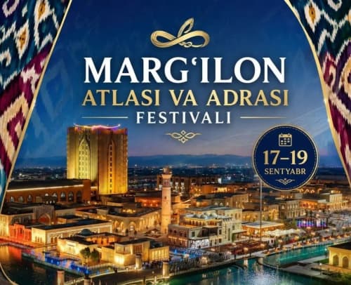 Marg‘ilonda “Marg‘ilon atlasi & adrasi” festivali o‘tkaziladi