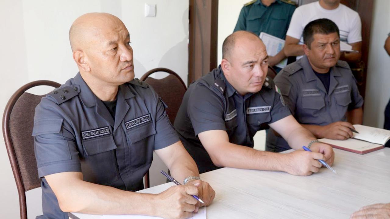 The head of the Probation Service of the Public Security Department of the MIA held a mobile reception in Shofirkon district of Bukhara region