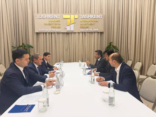Xorazm viloyati hokimi Jo‘rabek Raximov beshinchi Toshkent xalqaro investitsiya forumi doirasida bir qator xorijiy investorlar va yirik kompaniyalar rahbarlari bilan uchrashuvlar o‘tkazdi.
