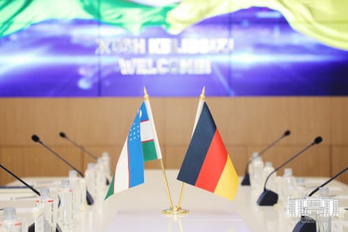 Shavkat Umurzakov Germaniya delegatsiyasi bilan uchrashdi