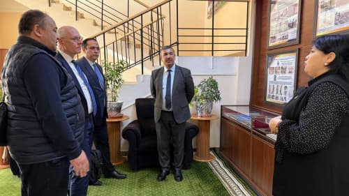 “FamilySearch” нодавлат нотижорат ташкилоти Европа бўйича стратегик бизнес-менежери Томас Ҳенгст Ўзбекистон Илмий-техника ва тиббиёт ҳужжатлари миллий архивида бўлди