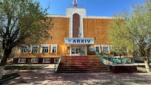 «Ўзархив» агентлиги директори Улуғбек Юсупов Хоразм вилоятидаги давлат архивларида бўлди