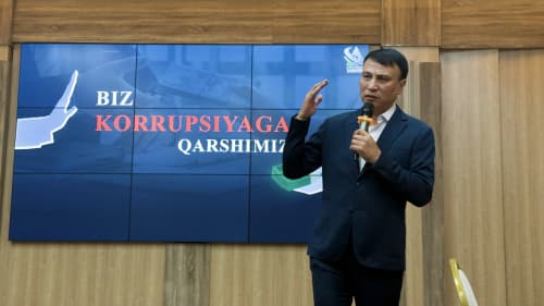 “O‘zarxiv” agentligi tizimidagi arxiv muassasalarida faoliyat yuritayotgan xotin-qizlar ishtirokida “Korrupsiyaga qarshi birgalikda kurashamiz” mavzusida seminar-trening tashkil etildi.