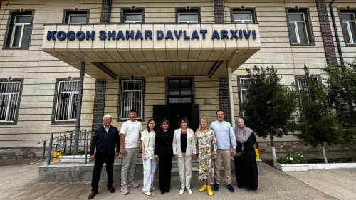 Tatariston Respublikasi arxivchilari delegatsiyasi Buxoro viloyati Kogon shahar davlat arxivida bo‘ldi