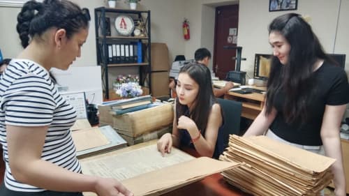 O‘zbekiston Milliy arxivida “Ochiq eshiklar kuni” tashkil etildi