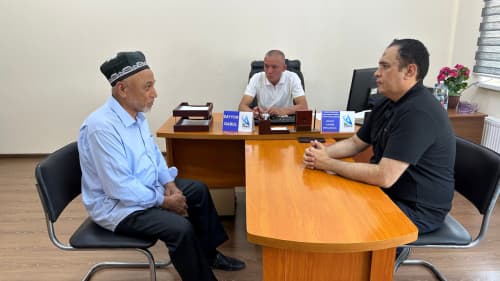 “O‘zarxiv” agentligi direktori U. Yusupov Surxondaryo viloyati Denov tuman davlat arxivida sayyor qabul o‘tkazildi