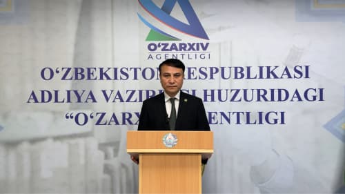 “Ўзархив” агентлигида халқаро алоқаларни мустаҳкамлаш борасида амалга оширилган ишлар юзасидан БРИФИНГ