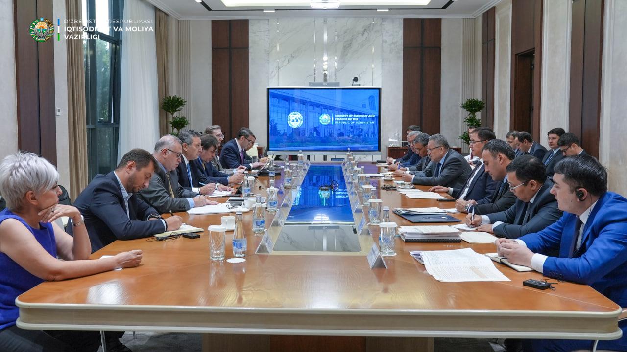 An exchange of views took place with representatives of the International Monetary Fund on economic processes in our country