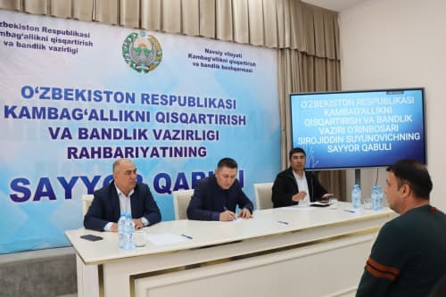 Hududlarda sayyor qabullar: Aholi murojaatlari va bandlik masalalari e’tibor markazida