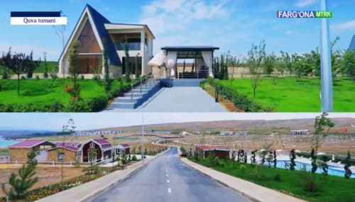 “Karkidon” suv ombori hududidagi turistik majmua