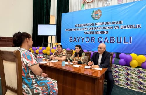 Surxondaryoda sayyor qabul o‘tkazildi
