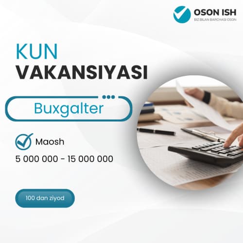 Looking for a job in accounting and taxation?