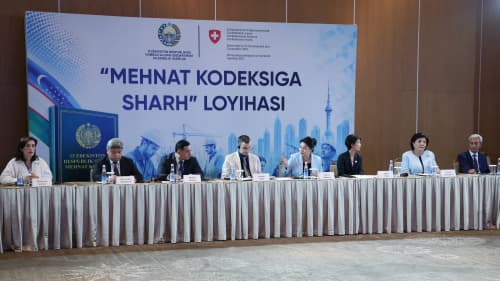«Меҳнат кодексига шарҳ» лойиҳаси тақдимоти