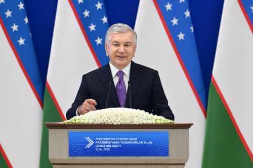 Открытый диалог с предпринимателями в Хорезме: Президент поздравил свыше 25 тысяч участников с Днём предпринимателей