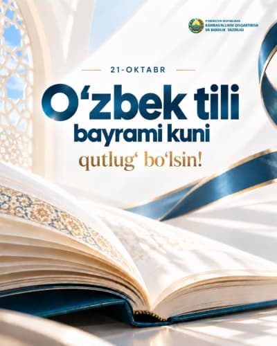 ONA TILIMIZ — MILLIY G'URURIMIZ!