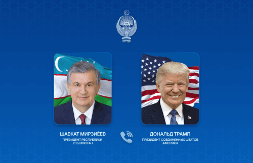 Президенты Узбекистана и США обсудили перспективы дальнейшего укрепления двусторонних отношений
