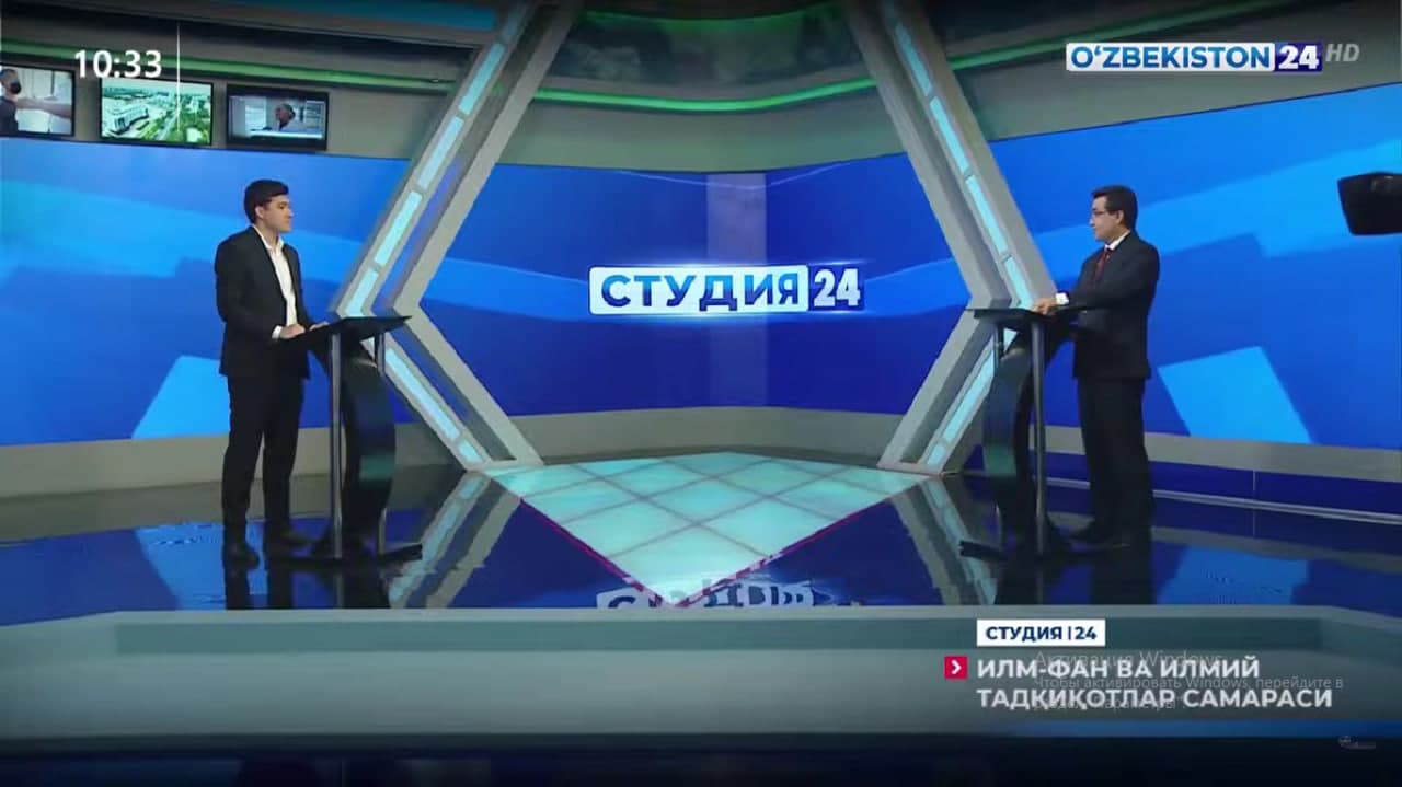 Studiya 24 | Muxiddin Ibragimov - O'zbekkosmos agentligi boshqarma boshligʻi bilan suhbat