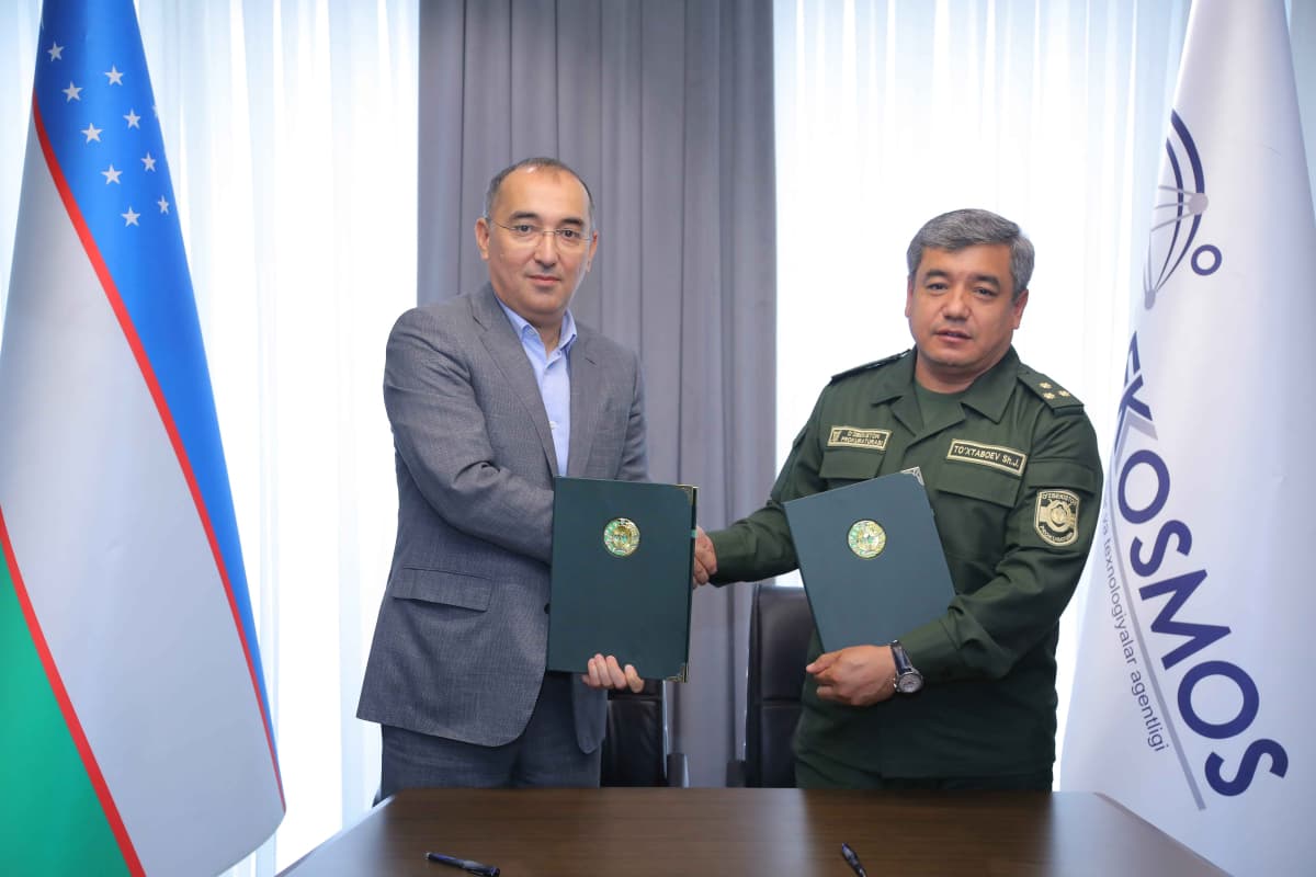 A memorandum of cooperation was signed between Uzcosmos and the Prosecutor General's Office!