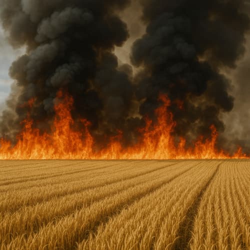 В текущем сезоне в республике зафиксировано более 27 тысяч гектаров незаконно сожжённых полей