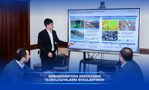 Қашқадарёда сунъий интеллект ва аэрокосмик технологиялар орқали рақамли трансформацияни ривожлантириш соҳаси муҳокама қилинди