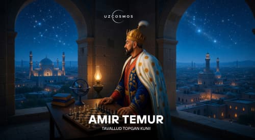 Buyuk davlat arbobi, sohibqiron Amir Temur tavalludiga 690 yil to‘ldi