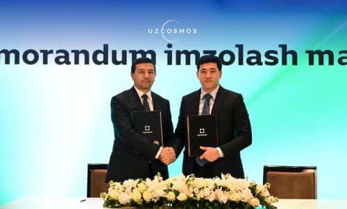 Uzcosmos и Агробанк подписали Меморандум о сотрудничестве