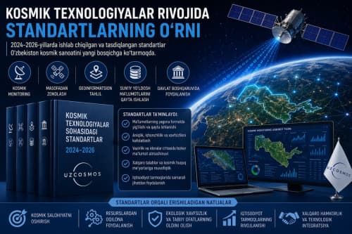 Kosmik texnologiyalar rivojida standartlarning o‘rni