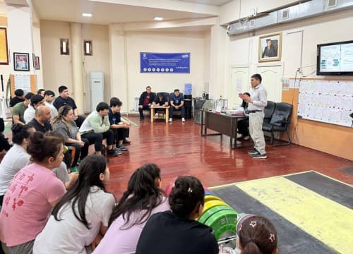 Og‘ir atletikachilar uchun qonunchilik va antidoping yangiliklari yuzasidan seminar o‘tkazildi