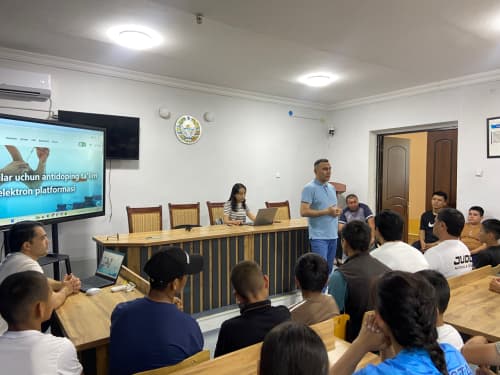 Farg‘onada antidoping ta‘limiga bag‘ishlangan seminar-trening tashkil etildi